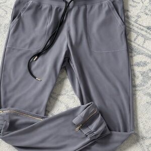 Zyia Jogger Pants with Zipper Detail